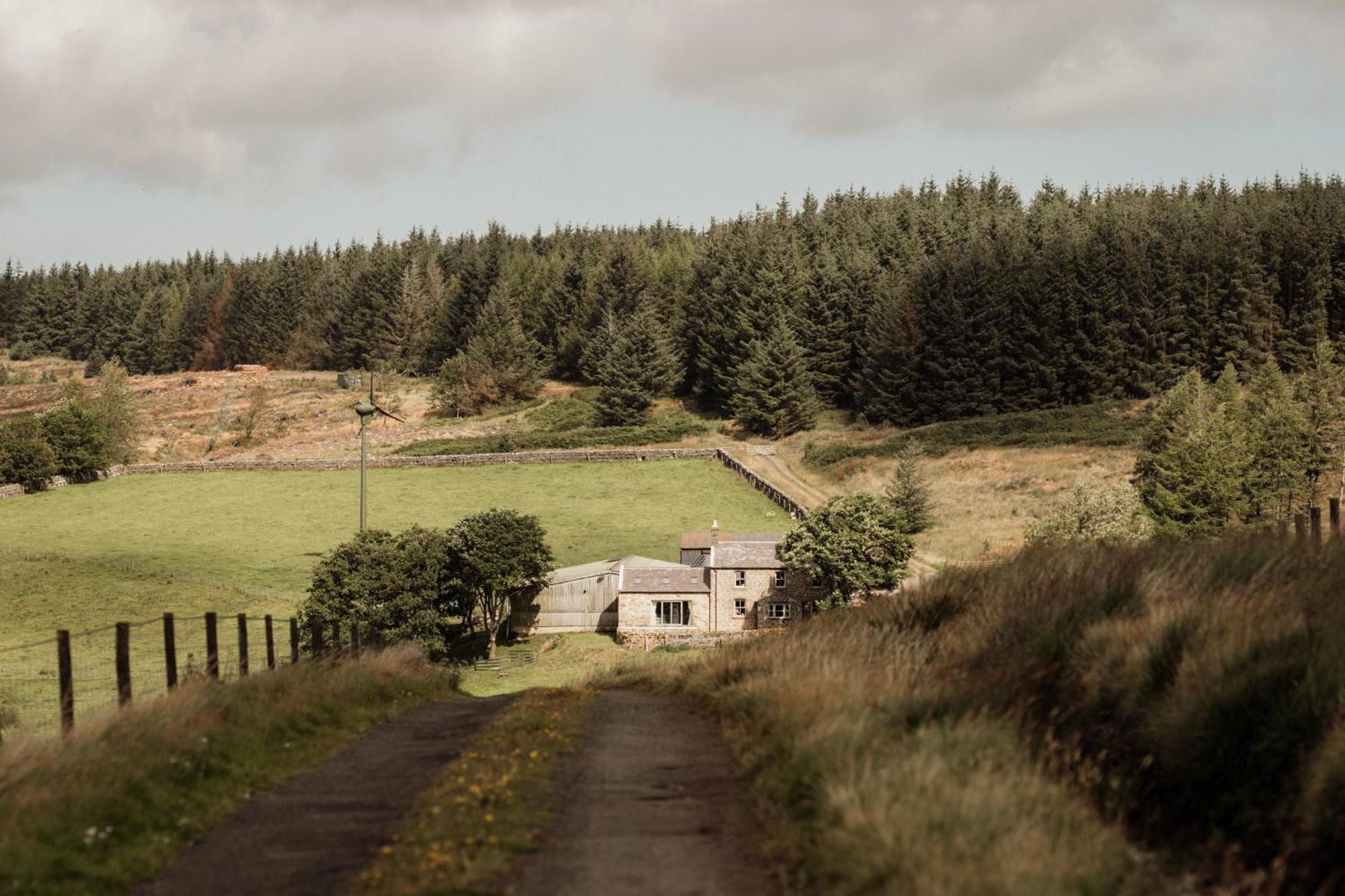 Gibshiel Farm Bed And Breakfast Greenhaugh 外观 照片
